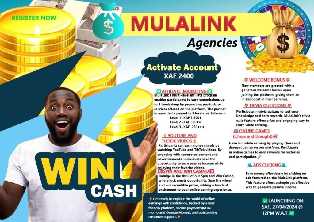 MulaLink – Register and Login MulaLink