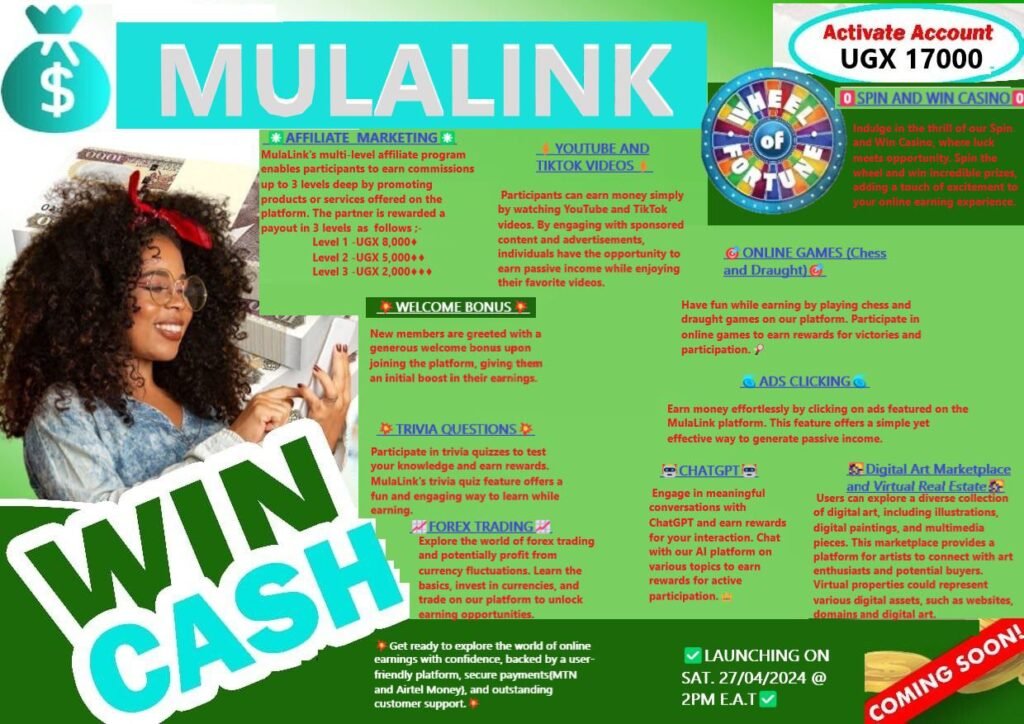 Mulalink – Sign Up MulaLink